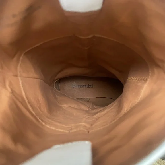 Jeffrey Campbell NWT Dagget Cowboy Boots in white - Picture 3 of 5